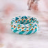 Océanique | Bracelet de perles de verre de l'Himalaya